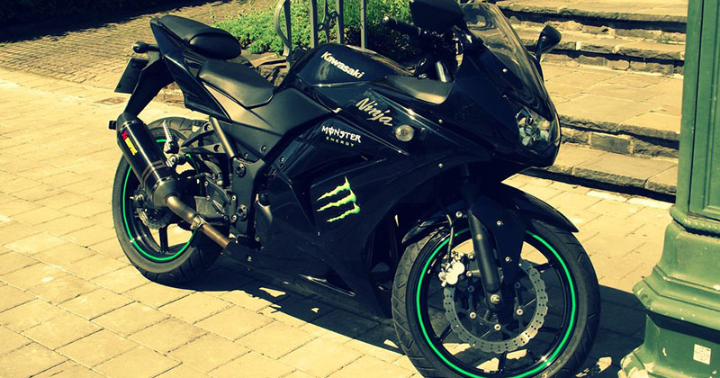 Moto kawasaki Ninja