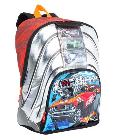 Mochila Grande Hot Wheels 17Y